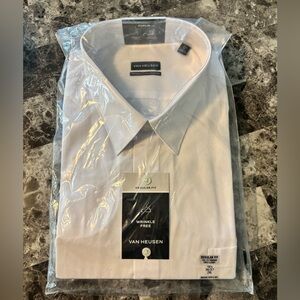 Van Heusen Men's Classic White Dress Shirt